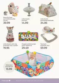 Prenatal folder Pagina 19: Playgro jumbo jungle piano speelmat €29,49, Little Dutch soft ring piramide Fairy Garden €19,95