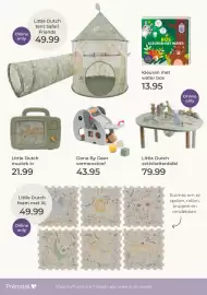 Prenatal folder Pagina 21: Done By Deer vormenstoof €43,95, Little Dutch activiteitentafel €79,99