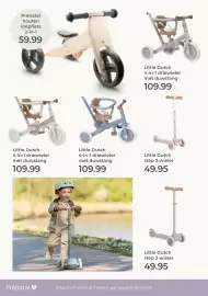 Prenatal folder Pagina 23: Little Dutch 4-in-1 driewieler met duwstang €109,99, Little Dutch step 3-wieler €49,95