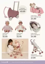 Prenatal folder Pagina 37: Little Dutch pop Noa €32,95, Little Dutch metalen poppenbuggy €21,99