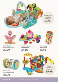 Prenatal folder Pagina 58: Vtech fladder & speel flamingo €20,99, Vtech 3in1 activiteitenroller €26,99