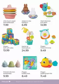 Prenatal folder Pagina 63: Playgro bath soft cubes €13,99, Vtech bloemenpret gieter €13,99