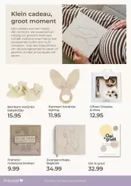 Prenatal folder Pagina 64: Bambam konijntje bijtring €11,95, Prénatal milestone blokken €9,99