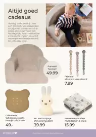 Prenatal folder Pagina 68: Mr. Maria nijntje shines lamp €39,99, Ollie&Leila Whitenoise nachtlampje Leila's beer €49,00