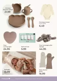 Prenatal folder Pagina 69: Naïf mini set €5,99, Baby shower glove €16,99