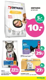 Ranzijn folder Pagina 5: Felix original €29,00, Ontario exigent chicken €10,00