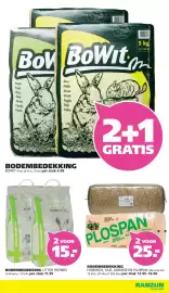 Ranzijn folder Pagina 9: Plospan €25,00, Bowit bodembedekking €6,99