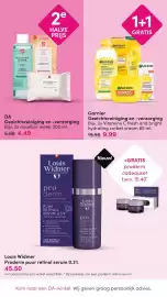DA folder Pagina 12: DA Gezichtsreiniging en -verzorging €4,49, Garnier Gezichtsreiniging en -verzorging €9,99
