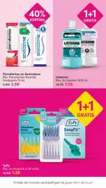DA folder Pagina 20: Parodontax en Sensodyne €3,59, Listerine coolmint €7,39