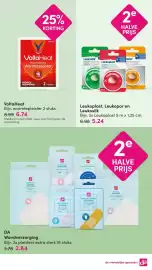 DA folder Pagina 35: VoltaHeat Warmtepleister €6,74, Leukoplast, Leukopor en Leukosilk €5,24