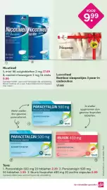 DA folder Pagina 46: Nicotinell Mint 96 Zuitabletten 2 mg €37,69, Lucovitaal Bamboe Slaapsokjes €9,99