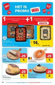Carrefour folder Pagina 18: Antwerpse lunchworst €1,13, Kaas Maison Monts & Terroirs €2,78