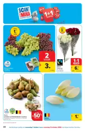 Carrefour folder Pagina 22: Peren, Witloof €1,99
