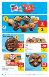 Carrefour folder Pagina 24: Eclairs Carrefour €4,42, Kleine bakkerijproducten €0,98