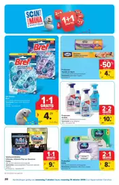 Carrefour folder Pagina 28: Antikal €10,18, Wc-blokjes Bref €4,29