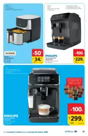 Carrefour folder Pagina 31: Philips espressomachine €229,00, Airfryer HAF9L1800-25 €34,99