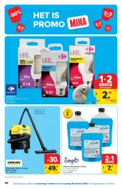 Carrefour folder Pagina 38: Winterruitensproeier Simpl €7,98, Alleszuiger nat en droog WD 1 Classic €49,99