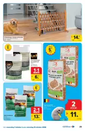 Carrefour folder Pagina 39: Zak houtpellets €11,00, Uitbreidbaar houten traliehekje €14,99