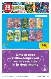 Carrefour folder Pagina 43: Pokemon 30th Celebration - Mini Tin €14,99