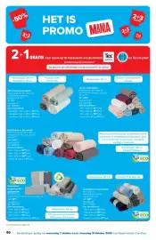 Carrefour folder Pagina 46: Hoeslaken in bio perkal €33,99, Hoeslaken €6,99