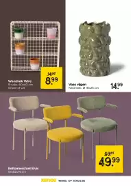 Xenos folder week 41 Pagina 24: Eetkamerstoel Elvis €49,99, Vaas vijgen €14,99