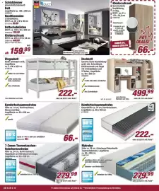 Poco Prospekt woche 41 Seite 10: 7-Zonen-Tonnentaschen-federkernmatratze €279,99, Komfortschaummatratze €66,00