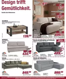 Poco Prospekt woche 41 Seite 2: Ecksofa mit Bettfunktion und Bettkasten €489,00, Ecksofa mit Bettfunktion €999,99
