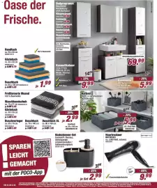 Poco Prospekt woche 41 Seite 6: Haartrockner emerio €9,99, Korbset Nele €5,99