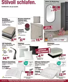 Poco Prospekt woche 41 Seite 8: Boxspring Spannbetttuch €9,99, Bettwaren Cashmere touch €12,99