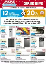 Catálogo Coto semana 40 Página 1: Bgh - aire acondicionado bsi53wcgt €1.055.989,00