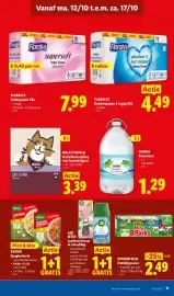 Lidl folder week 42 Pagina 11: Floralys keukenpapier 3-lagig xxl €4,49, Floralys toilet papier xxl €7,99