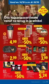 Lidl folder week 42 Pagina 15: Lacroix fond €3,99, Salami spianata €4,49