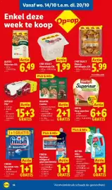 Lidl folder week 42 Pagina 16: Finish quantum-tabs €18,89, Jupiler Pils €15,75