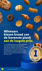 Lidl folder week 42 Pagina 2: Winnaars kiezen brood van de bovenste plank aan de laagste prijs. Als je winkelt bij Lidl is