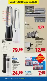 Lidl folder week 42 Pagina 31: Batterijen, 20 stuks €7,49, Tronic keramische torenverwarmer €24,99