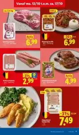 Lidl folder week 42 Pagina 7: Varkenschipolata €2,99, Eendenbout met huid €4,99