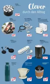 Rossmann Prospekt woche 41 Seite 4: Glaskaffeebecher mit Korkbanderole €5,59, Kaffeefilter aus Steinzeug €4,79