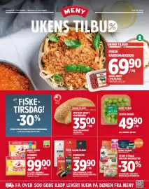 Meny kundeavis Side 1: CEVITA DRUER €49,90, STORT UTVALG FRI FOR-PRODUKTER