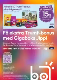 Gigaboks kundeavis uke 41 Side 13: Alltid 15 % Trumf-bonus på all dyremat