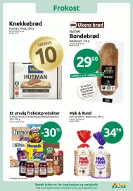 Joker kundeavis uke 41 Side 4: Et utvalg frokostprodukter €35,90, Bondebrød €29,90