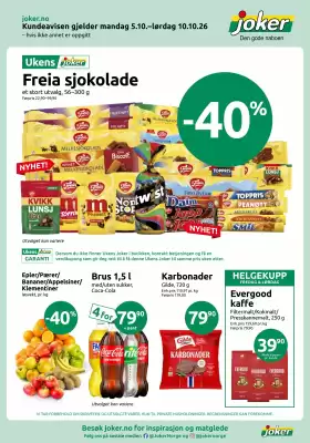 Joker kundeavis (gyldig til 11-10)