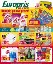 Europris kundeavis uke 41 Side 1: Alle pynteputer og pledd €49,90, RINGNES €139,00