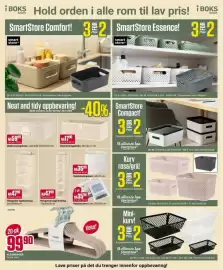 Europris kundeavis uke 41 Side 11: Kurv rosa/grå, KLESHENGER €99,90