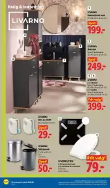 Lidl tilbudsavis uge 41 Side 10: Livarno/Cien €79,00, Livarno Toiletspend €50,00