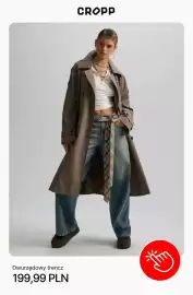 Cropp gazetka Strona 9: Dwurzędowy trencz €199,99