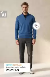 Sinsay gazetka tydzień 41 Strona 4: Bawełniany sweter half-zip €59,99