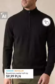 Sinsay gazetka tydzień 41 Strona 5: Bawełniany sweter half-zip €59,99
