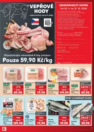 Kaufland leták týden 41 Strana 15: Purland nudličky z krůtích prsou €89,90, Purland krůtí dolní stehno €89,90