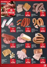 Kaufland leták týden 41 Strana 16: Uzeniny Příbram Šunkový salám standard €11,90