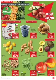Kaufland leták týden 41 Strana 2: Zázvor €69,90, Arašidy neloupané €79,90